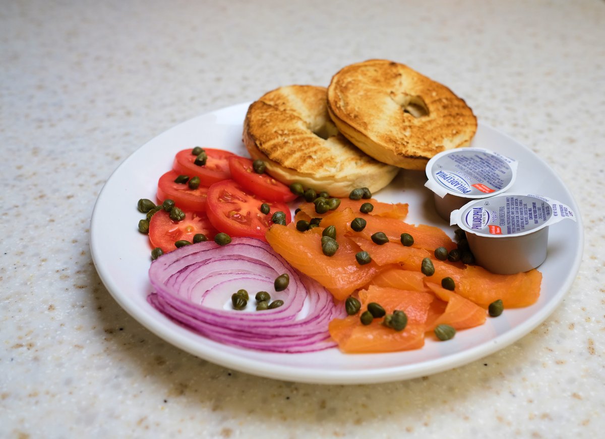Bagel & Lox Breakfast Cornerstone Bakery & Cafe Breakfast