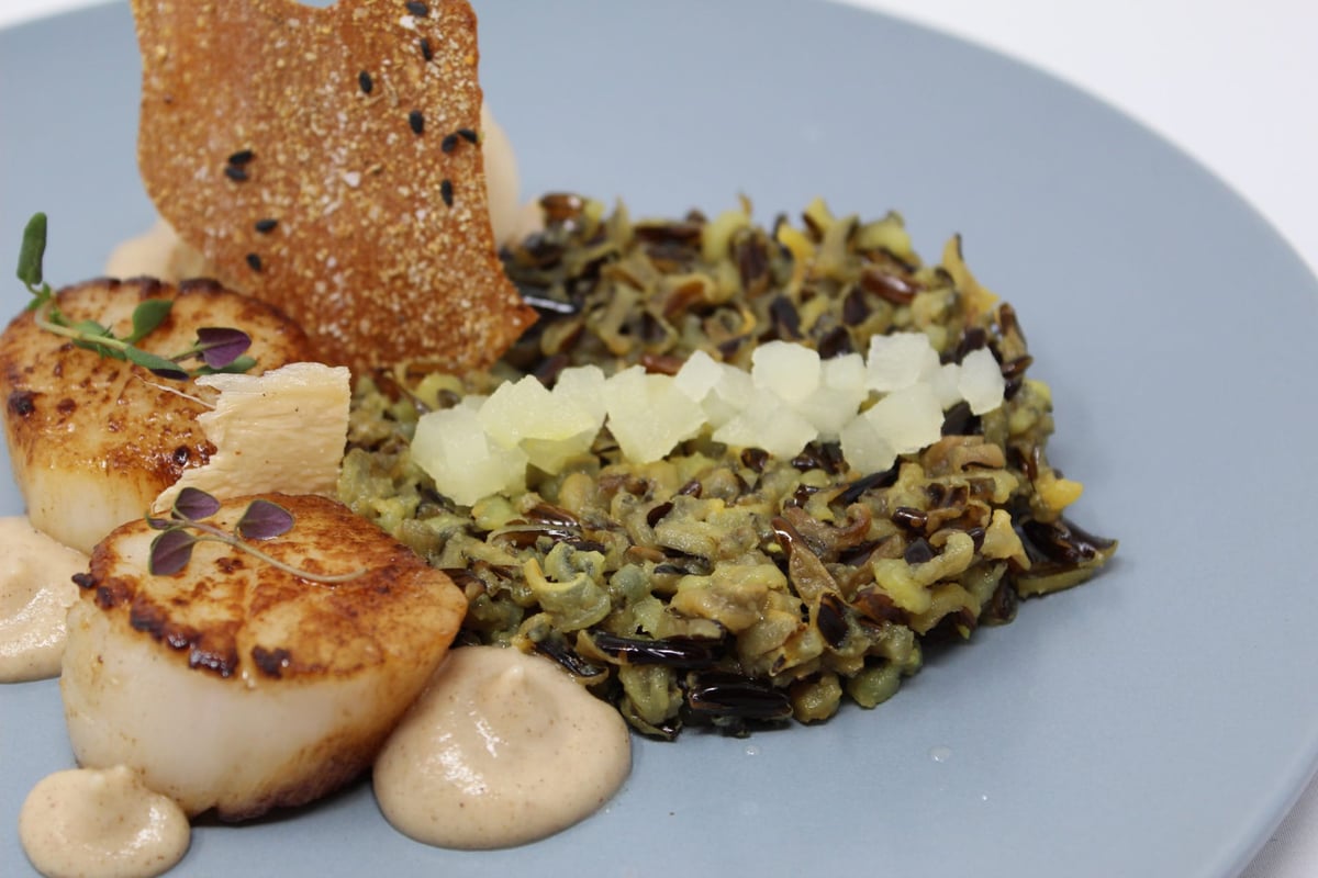 Seared Diver Scallops