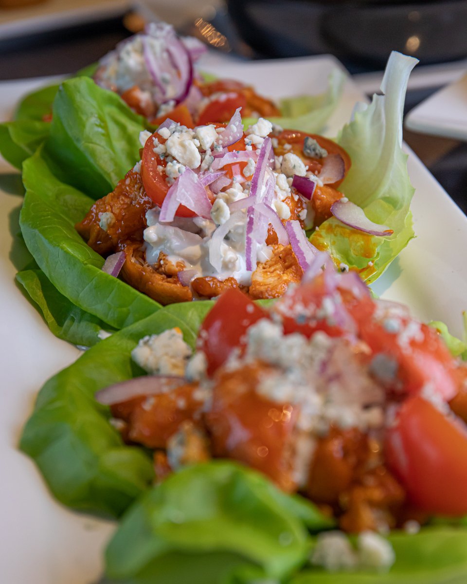Buffalo Chicken Lettuce Cups