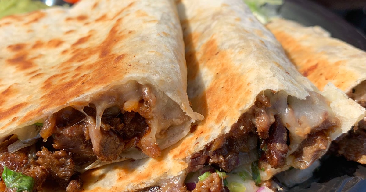 Asada (Steak) Quesadilla Menu Tacos El Fogon Grill Bar & Grill in Bellflower, CA