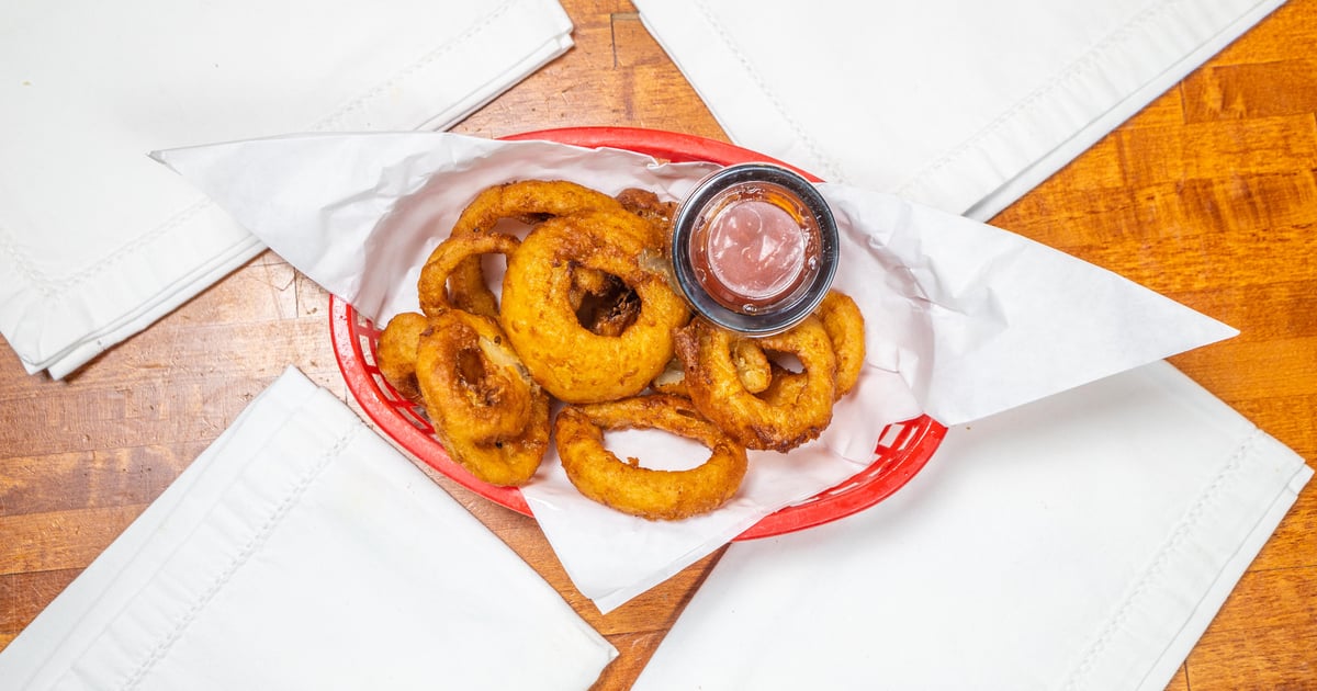 Onion Rings Main Menu Railhead Smokehouse BBQ Barbecue Restaurant