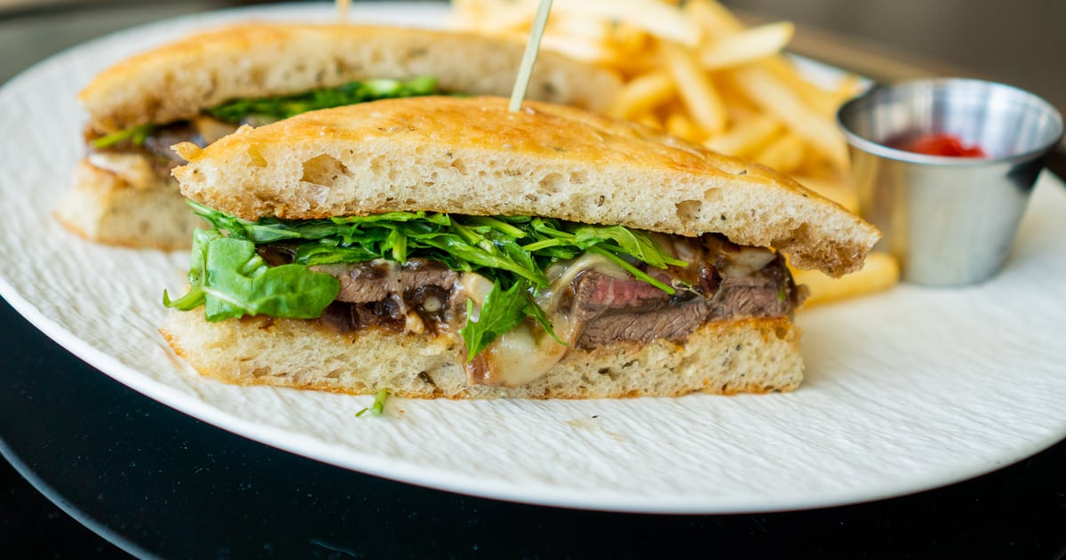LB STEAK SANDWICH LUNCH LB Steak Santana Row Steak House in San Jose, CA