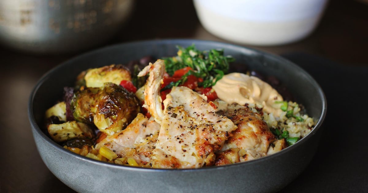 Chicken Thigh Bowl - Bossa Nova Brazilian Cuisine - Brazilian