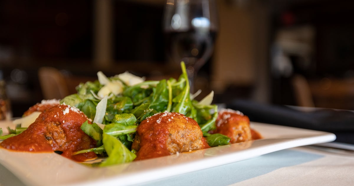 Meatball Salad Menu Joey's Pasta House Restaurant In