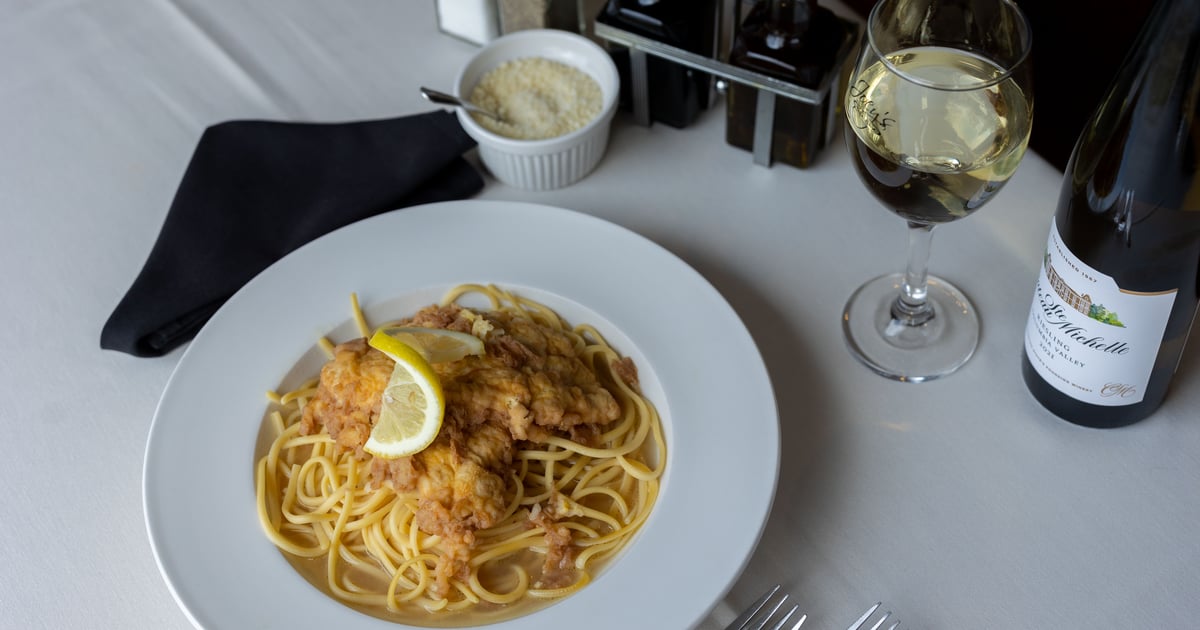 French Menu Joey's Pasta House Restaurant in NY