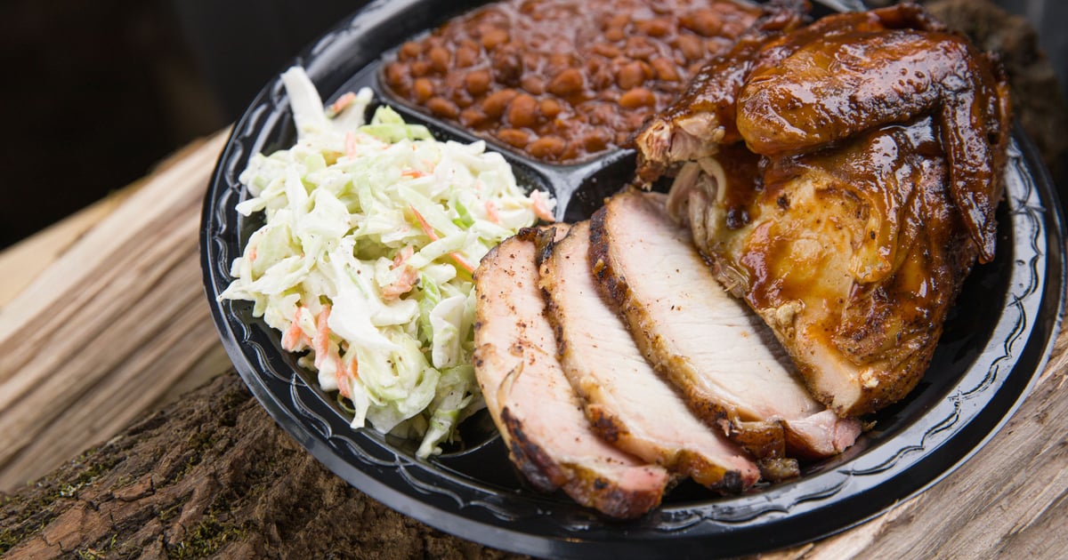 Smoked Meat Plate Full Café Menu Blake's Place Barbecue