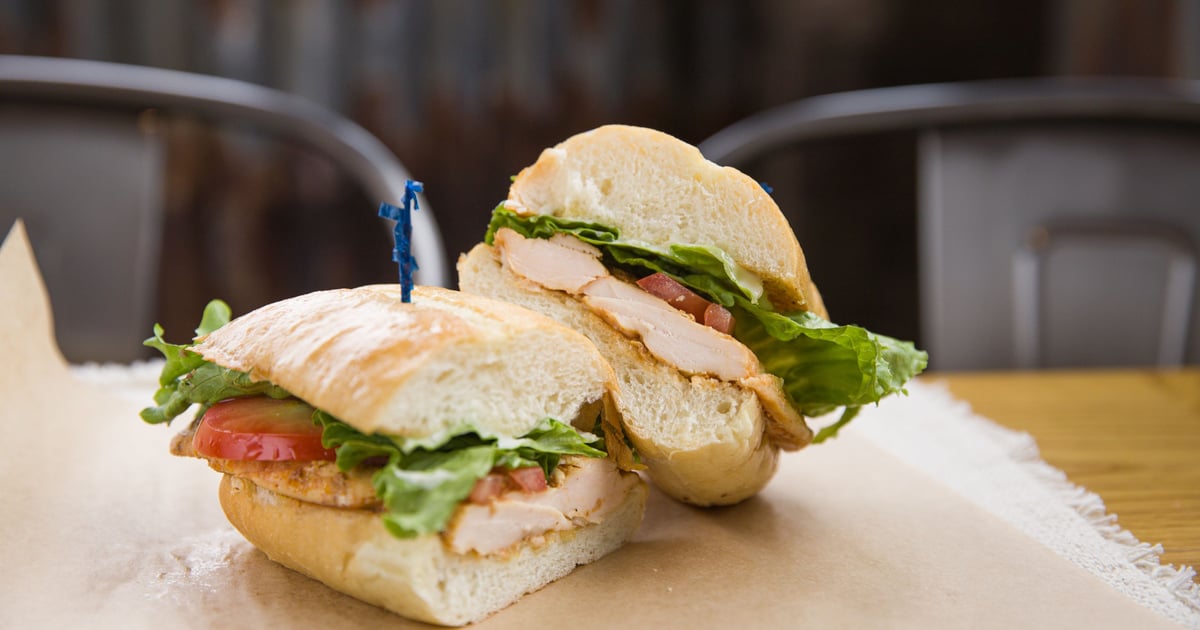 BBQ Chicken Sandwich Full Café Menu Blake's Place Barbecue