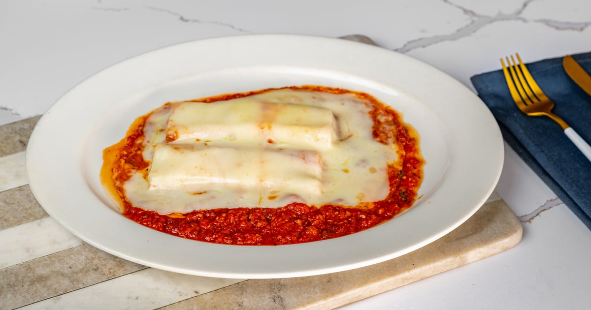 Manicotti - Main Menu - Bianca's Restaurant