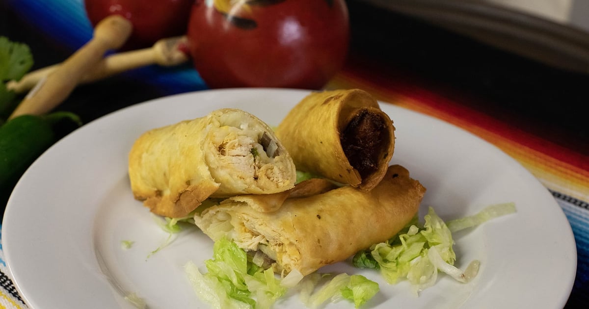 Flauta De Pollo Dinner Menu La Boca Restaurant & Cantina Mexican