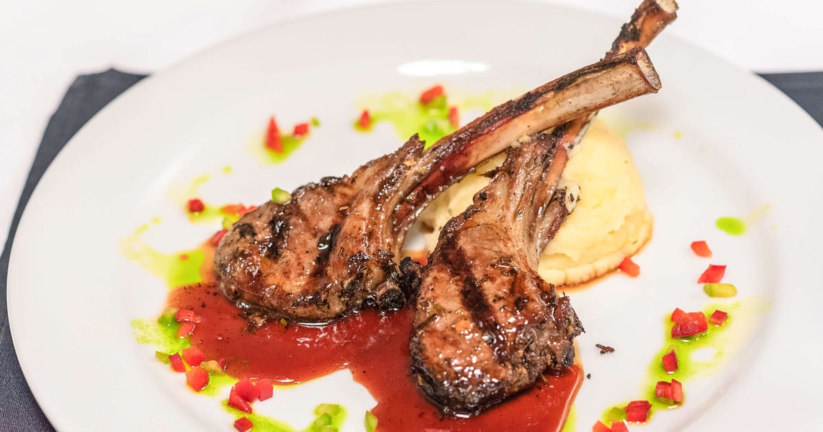 Lamb Chops Valentine's Menu 1515 Restaurant