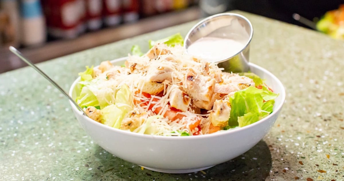 Caesar Salad Menu Laguna Grill Sports Bar in San Luis Obispo, CA