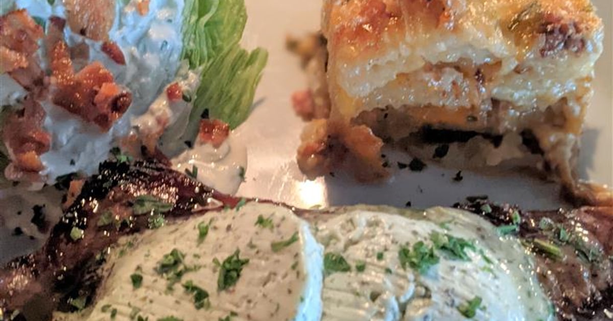 Rosemary Strip Steak Food Menu Rhodeside Grill Restaurant in Arlington, VA