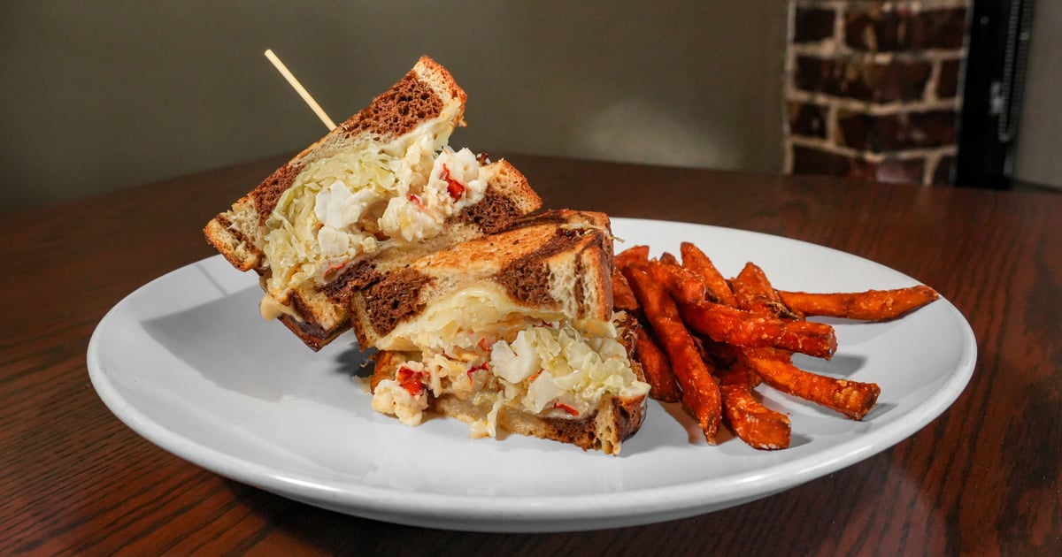 Lobster Reuben Daily Lunch Specials Biscottis Serving small