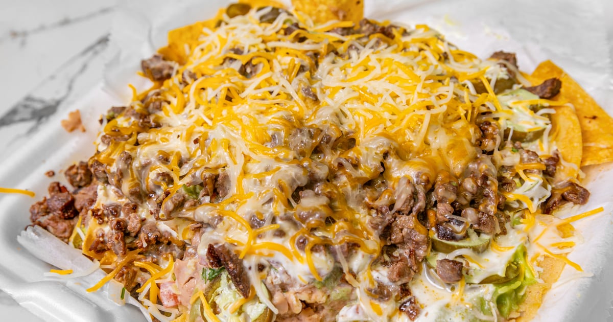 Super Nachos Carne Asada - Victor's Taco Shop - Mexican Restaurant