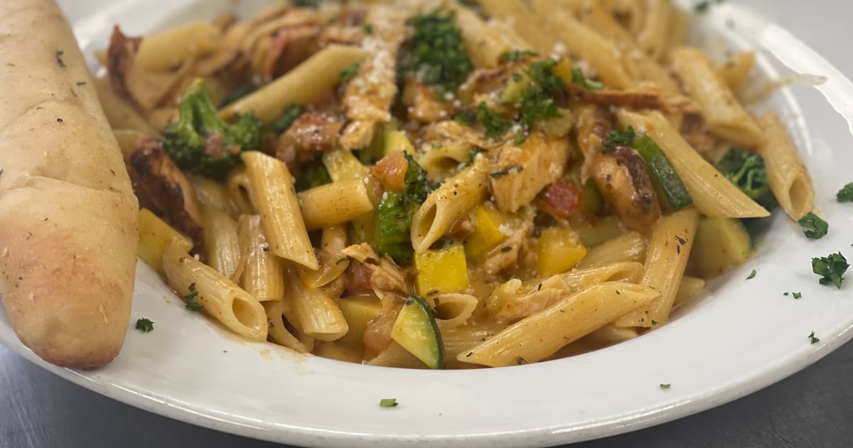 Blackened Chicken Alfredo - Sylvan Street Grille - Bar & Grill in MA