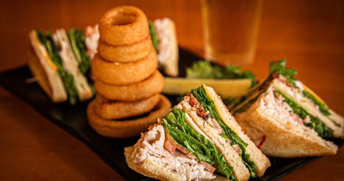 Turkey Bacon Club Lunch & Dinner Menu The Brick on Trosper Restaurant in Tumwater, WA