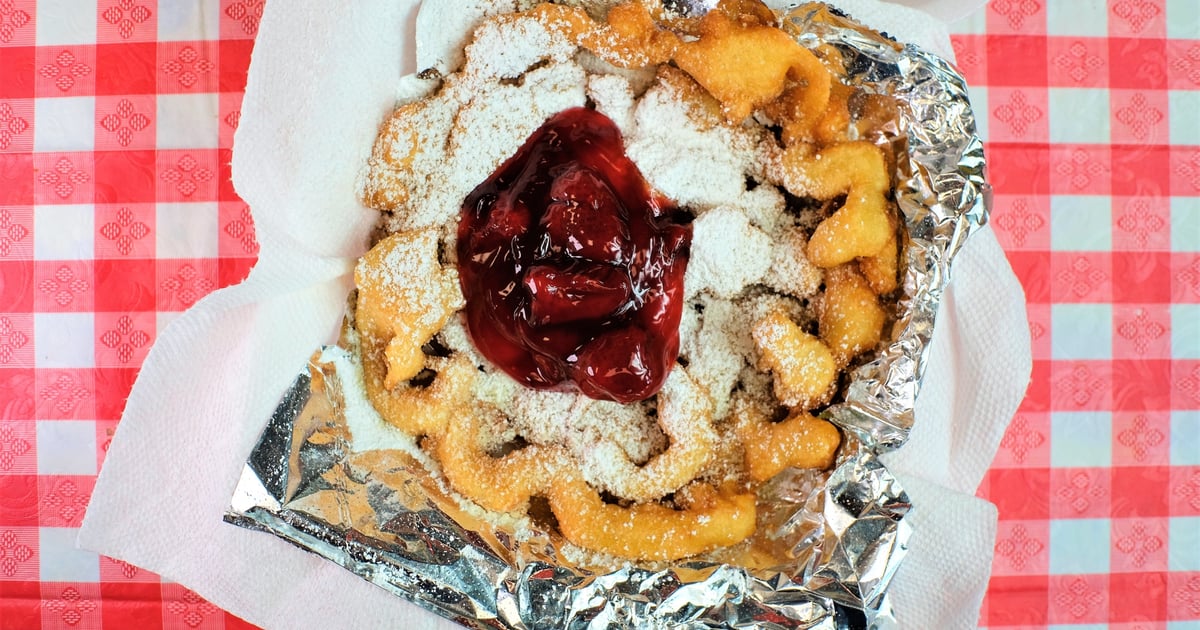 Funnel Cakes Menu Fast Food, Funnel Cakes &amp; Fries