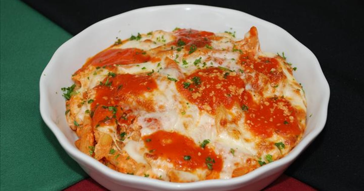 Baked Ziti - Main Menu - Tonino's Pizza - Pizza Restaurant in ...