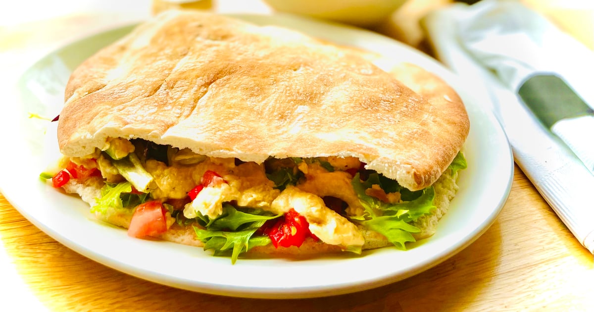 Pita Sandwich Main Menu Super Food and Brew Restaurant in