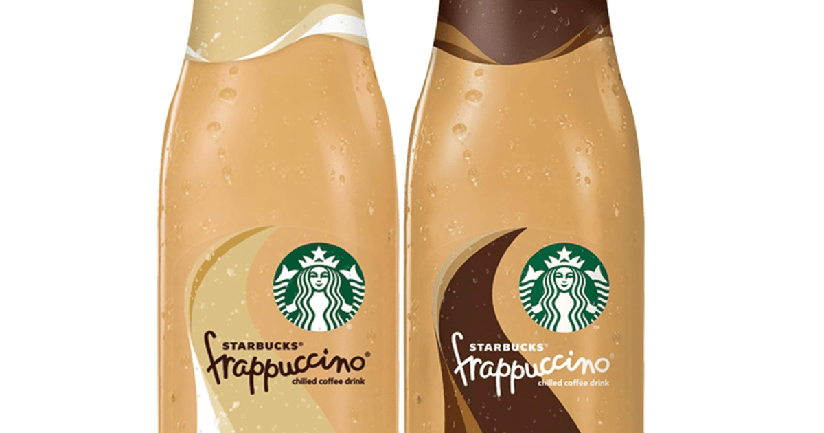 Starbucks Frappuccino Bottle Main Menu Super Food and Brew