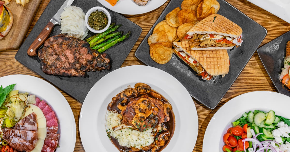 Dine-In Menu - Bacci Brick Oven & Italian Grill - Italian