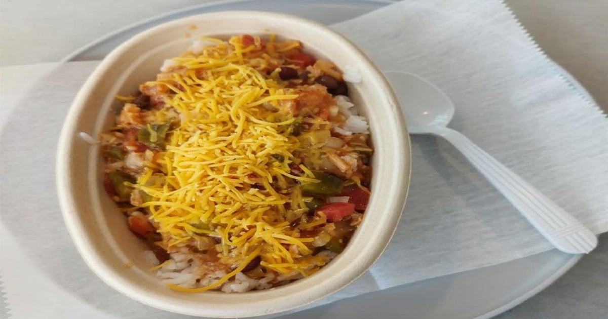 Chili Rice Bowl Our Menu Fresh Wave Cafe Cafe in West Palm Beach, FL
