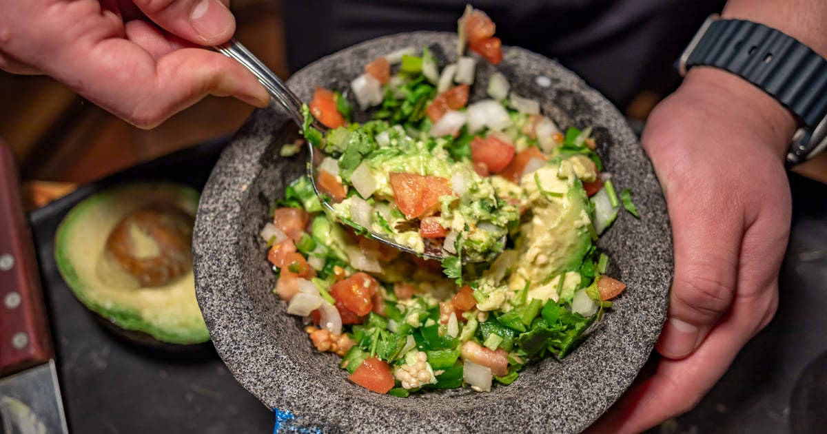 Guacamole Dinner Menu Hacienda Don Manuel Restaurant in Suffern, NY
