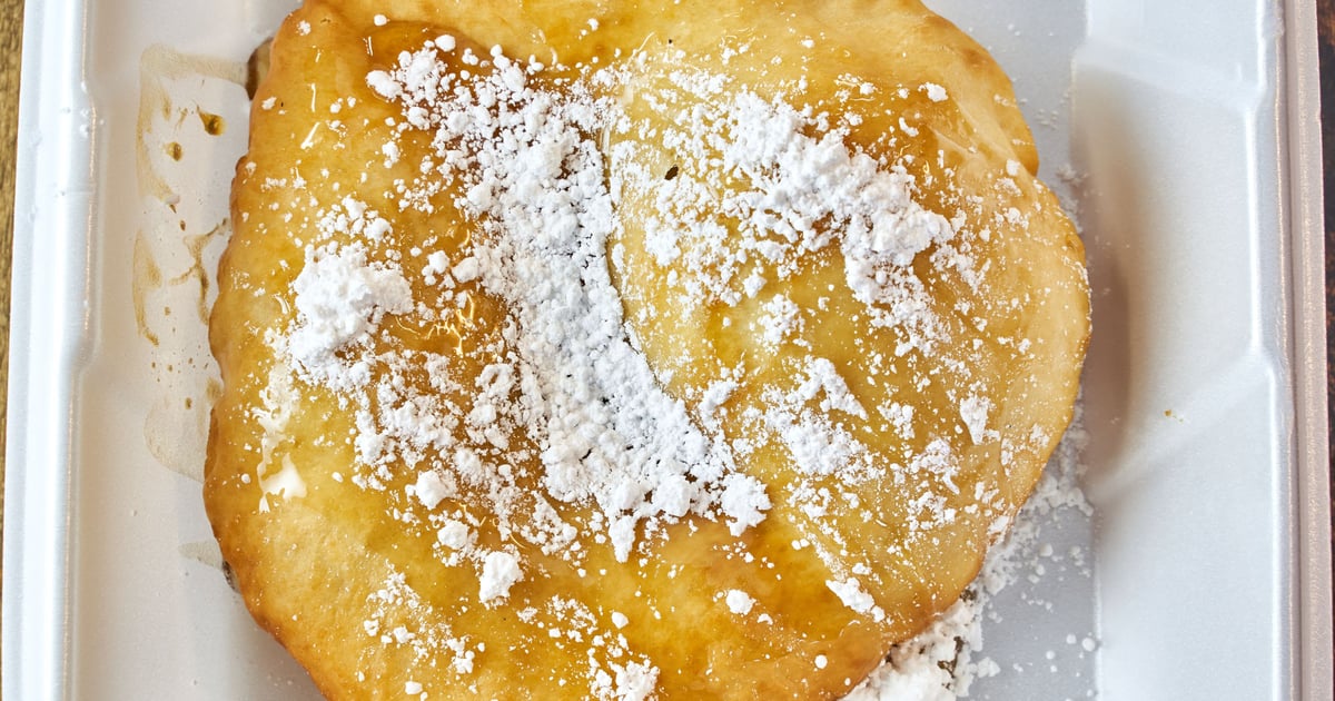 Honey & Powdered Sugar Fry Bread Menu Elmer's Tacos Mexican