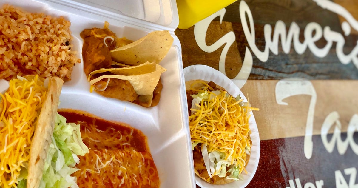 No. 12 Menu Elmer's Tacos Mexican Restaurant in Chandler, AZ