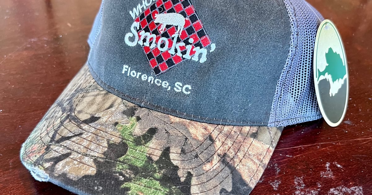 Camo Hat - Retail - Wholly Smokin BBQ & Ribs