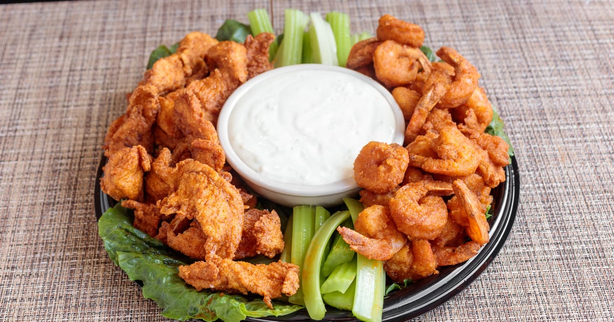 BUFFALO COMBO LARGE PLATTER Party Platters Shells Seafood Seafood