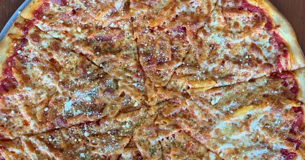 トップス PIZZA Domino's New Yorker 1kg Ultra Cheese Pizza Eating Challenge
