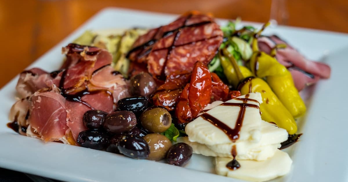 Antipasto For Two Lunch Bucatino Restaurant and Wine Bar Italian