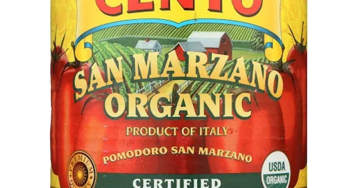 Cento Tomatoes, Organic, San Marzano, Whole Peeled 28 Oz Canned