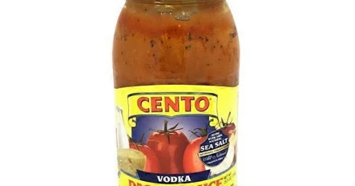 Cento San Marzano Tomato Sauce, Vodka 24 Oz Pasta Sauce Di Abruzzo