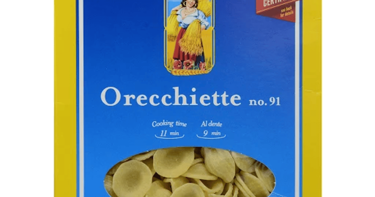 De Cecco Orecchiette, No. 91 - 1 Lb - Dry Pasta & Noodles - Di Abruzzo  Italian Market - Italian Restaurant in Denton, TX