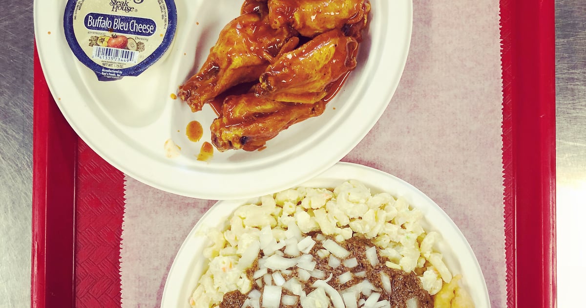 Garbage & Wings The "5 Star" Plate Jimmy Z's Plates & Shakes