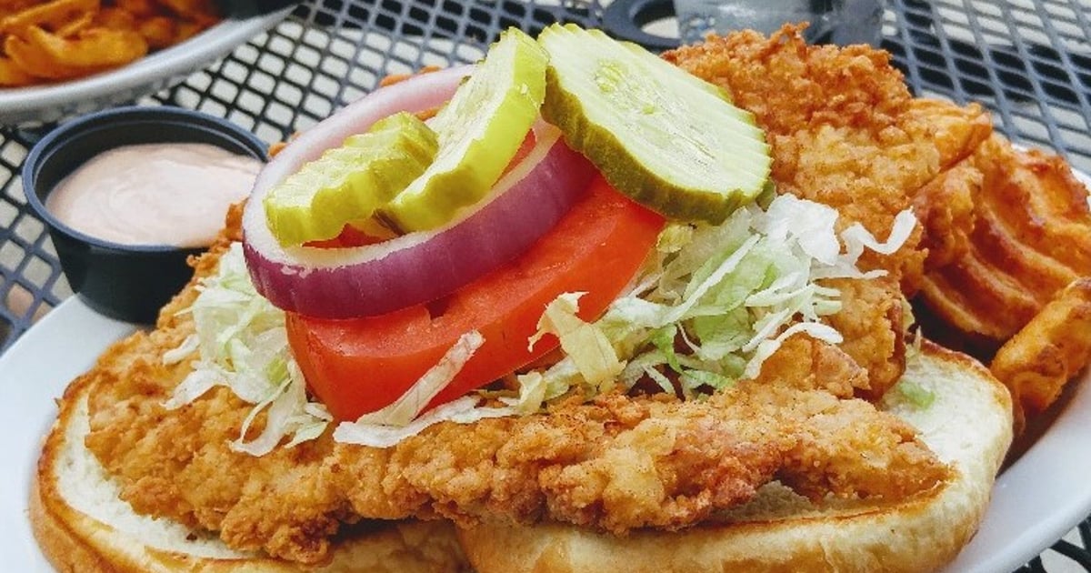 Hand-Breaded Tenderloin - Dawson's on Main - American Restaurant