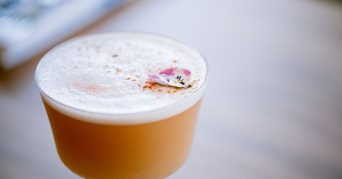 Saffron Sour Cocktails SAFFRON — Indian Restaurant in Burlingame