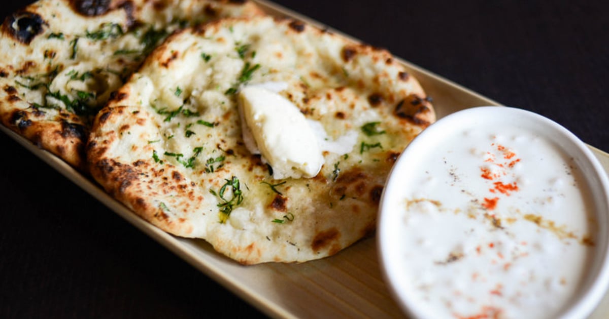Gali Aloo Paratha (g) Brunch SAFFRON — Indian Restaurant in