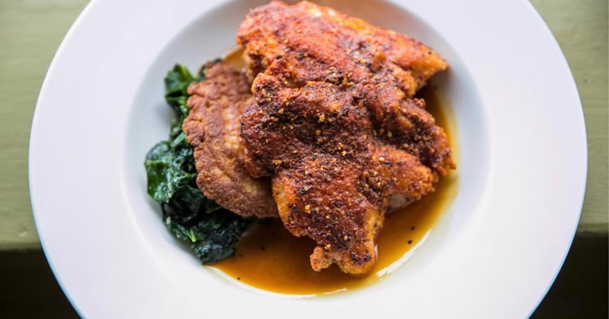 Hot Chicken Menu Abreo American Restaurant in Rockford, IL