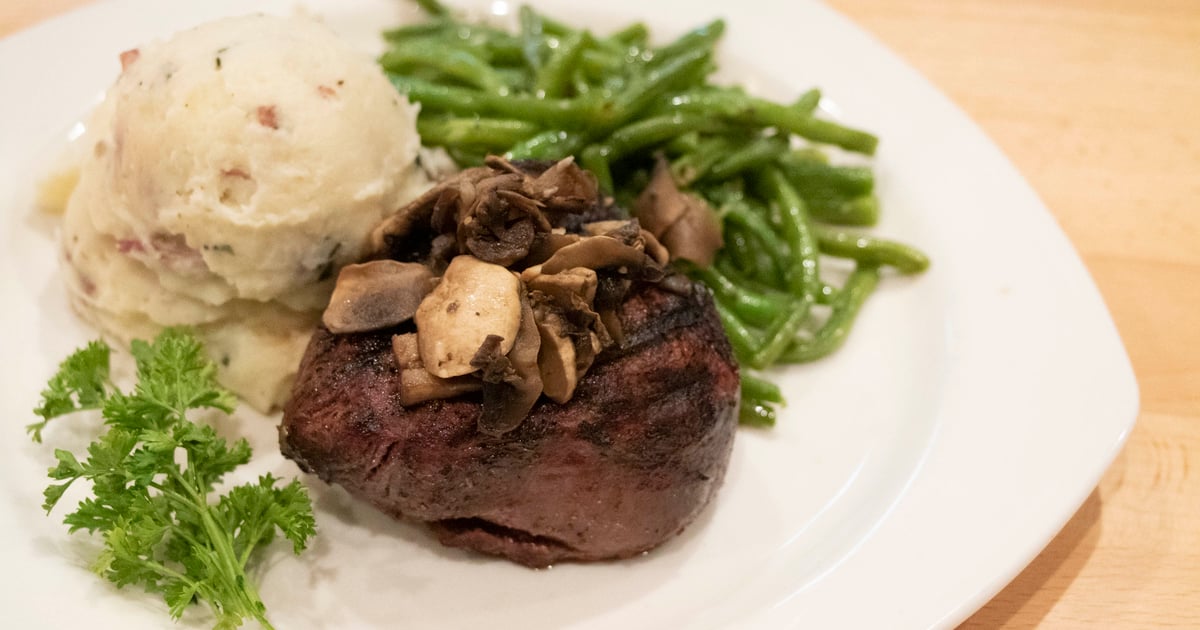 Filet Mignon Dinner Menu Sam Snead's Savannah American Restaurant