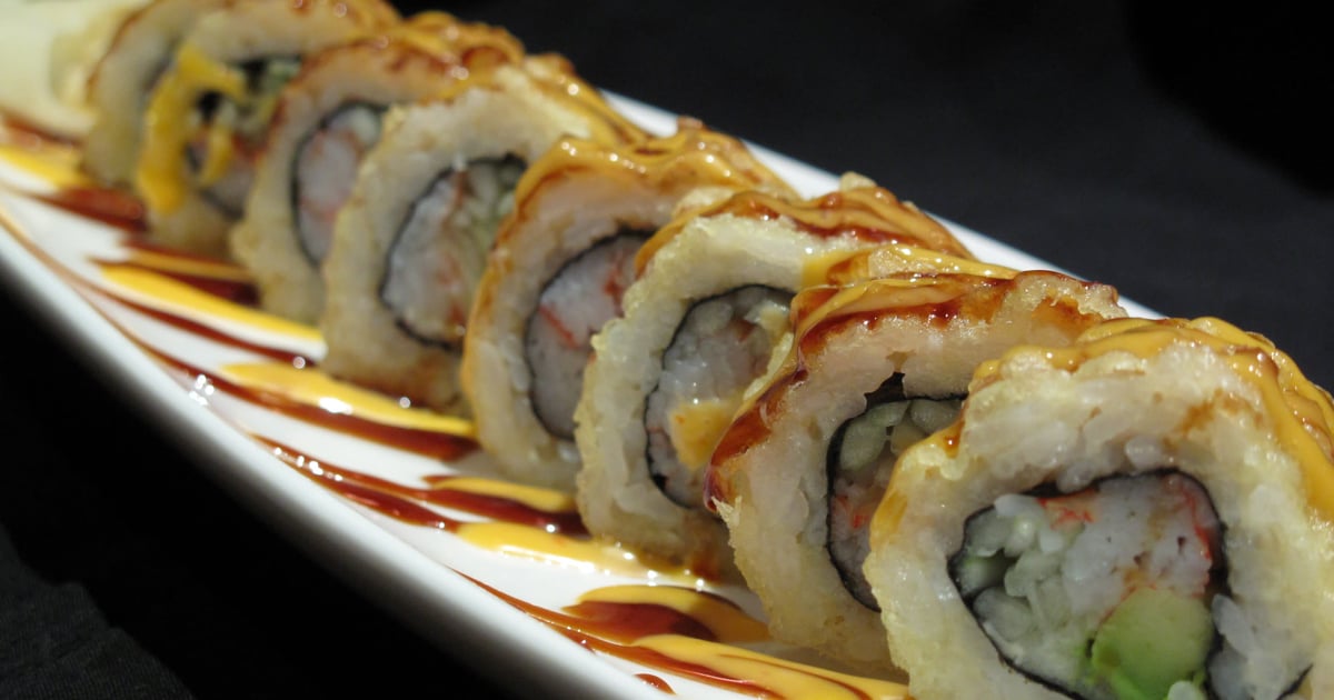 California Crunchy Roll - Popular Sushi RollsVegetarian Roll 