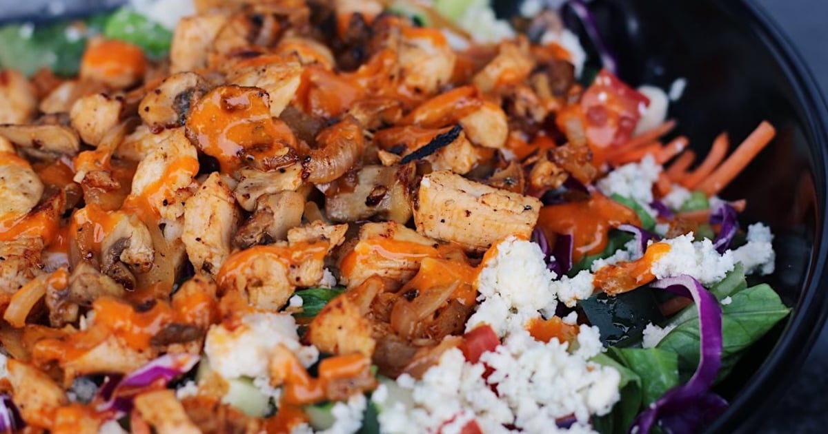 Buffalo Chicken Salad - Submarine House Sports Bar