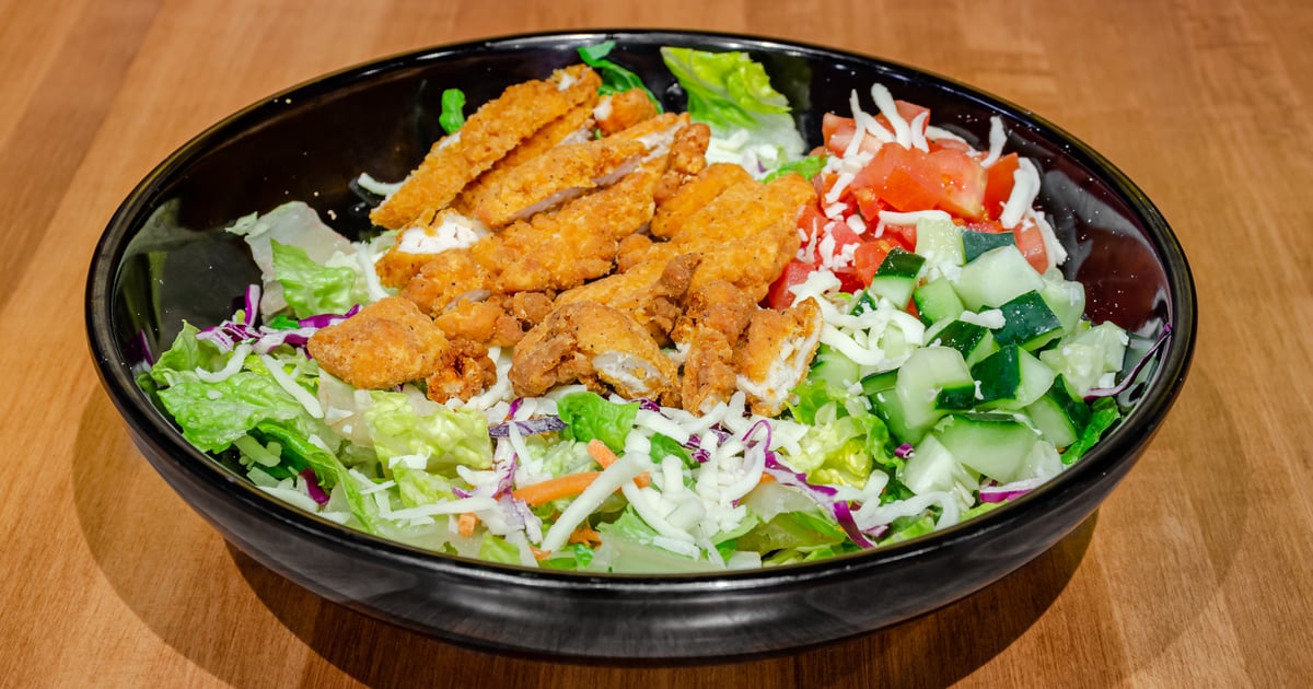 Chicken Tender Salad Main Menu Submarine House