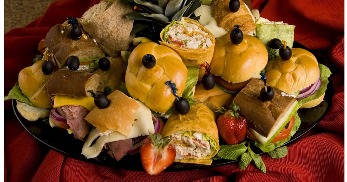 The Downtowner Sandwich & Wrap Platter Catering Queens Bagel King Bagel Shop in FL