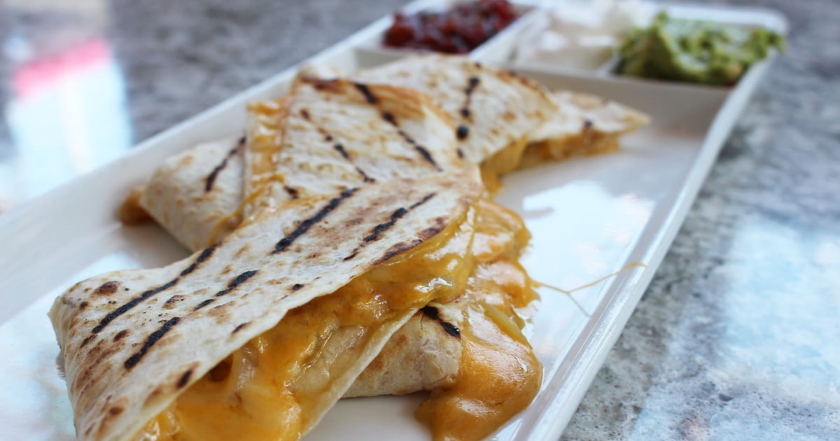 Grilled chicken & Cheese Quesadilla Food Uptown Lounge Bar in