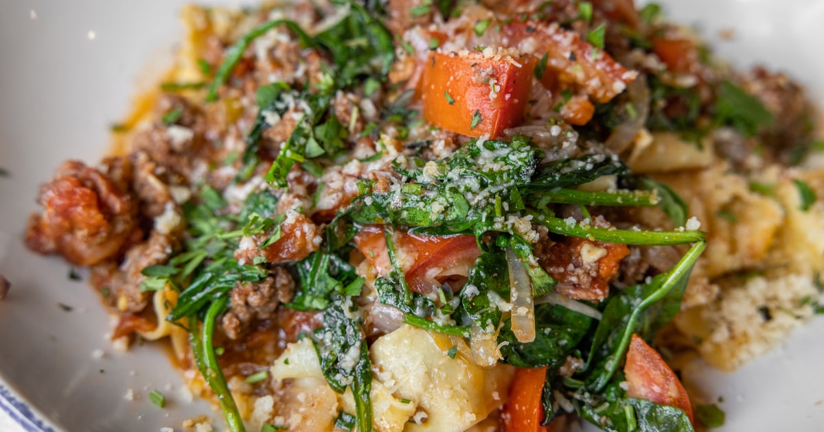 Pappardelle Bolognese Lunch YaYa's Euro Bistro