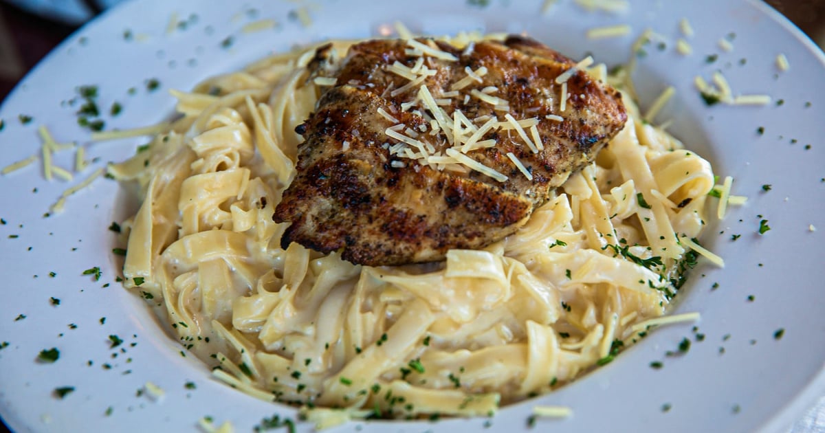 Fettuccine Alfredo ALL DAY MENU Tuscano's Italian Kitchen Italian