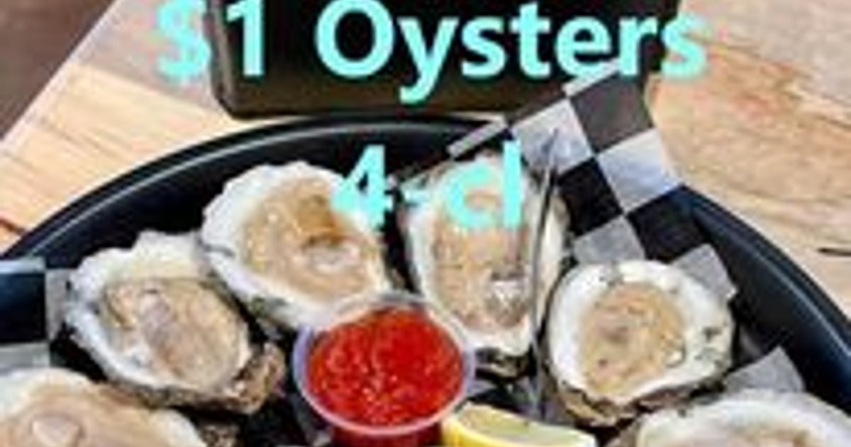 $1 Oyster Specials - Salty Mule - Seafood Restaurant in Canton, GA